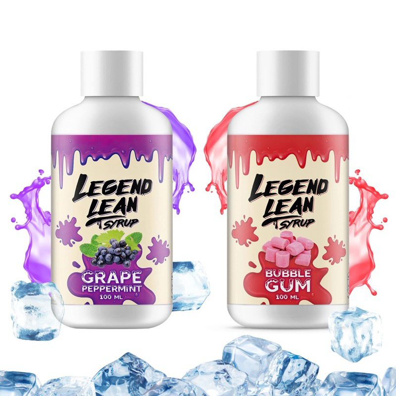 ไซรัปน้ำองุ่น LEGEND LEAN SYRUP น้ำหวานเข้มข้น เพิ่มความอร่อยให้น้ำอัดลม