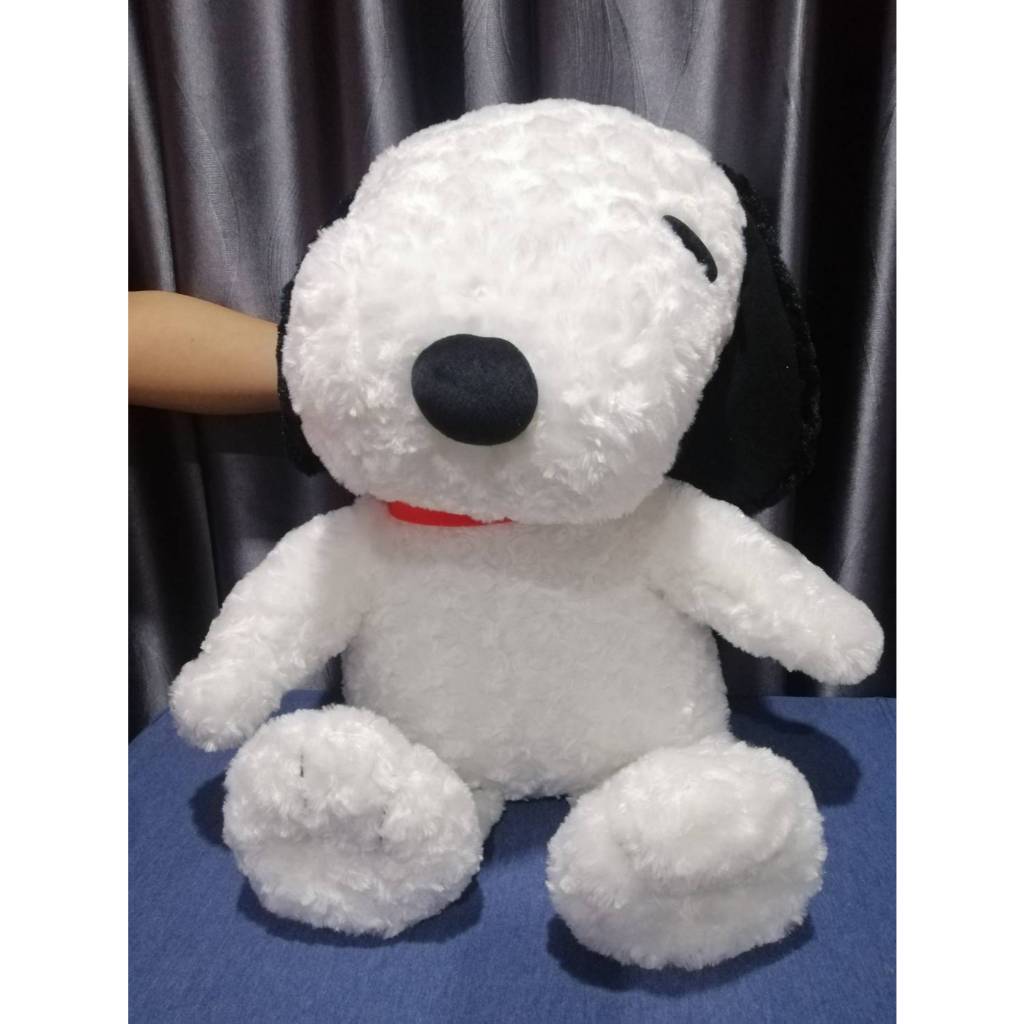 ตุ๊กตาสนูปี้ท่ายืน  ตัวใหญ่ ป้ายผ้า Snoopy ขนาด 30 นิ้ว