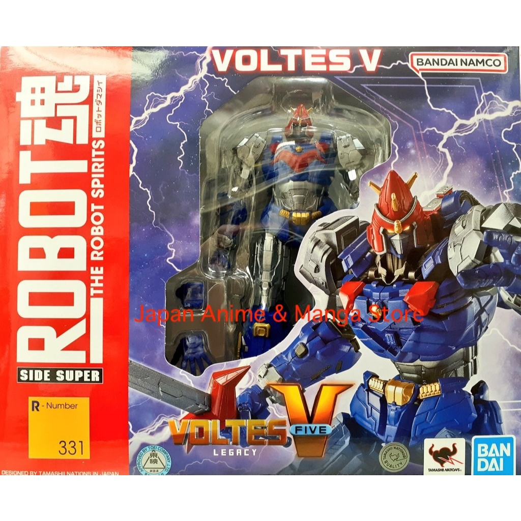 Bandai TAMASHII NATIONS ROBOT SPIRITS Voltes V Legacy Action Figure เครื่องแม่เหล็กไฟฟ้าซุปเปอร์
