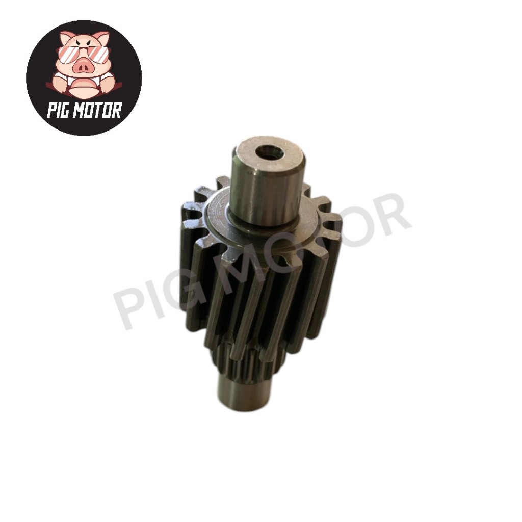 เฟืองท้าย เฟืองท้ายแต่ง ( ชุปแข็ง ) PCX125/PCX150 2012-2017/PCX/CLICK125-I/CLICK150-I ขนาด 14T / 15T งานเกรด A - รูปที่ 2