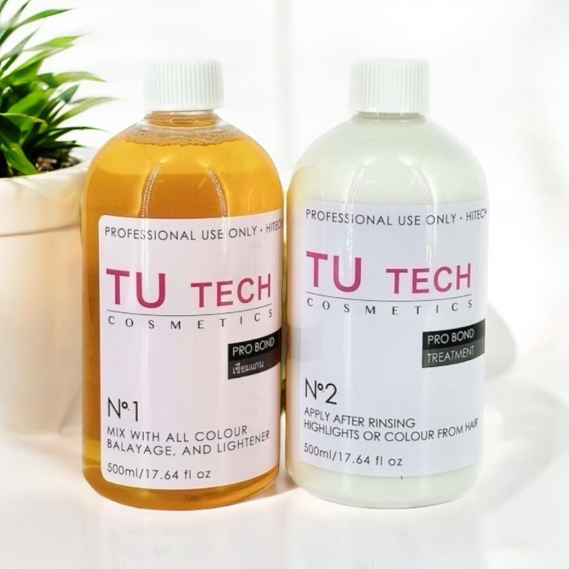 TU🍀ชุดเชื่อมพันธะแกนผม 💦 เบอร์1 +เบอร์ 2