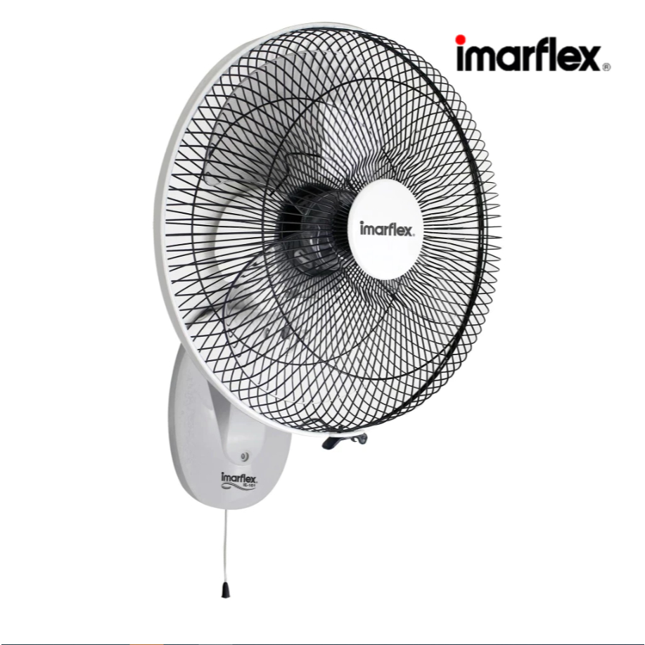 IMARFLEX  พัดลม ติดผนัง 1 เชือก 16 นิ้ว IE-161