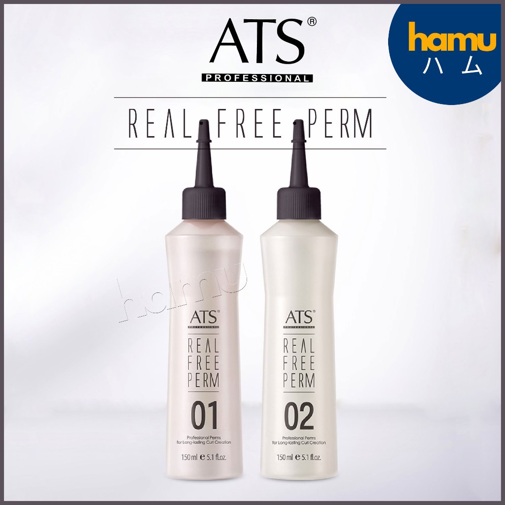 ATS® REAL FREE PERM (01+02) 150ml น้ำยาดัดเย็นเทคโนโลยีล้ำสมัย จาก ATS