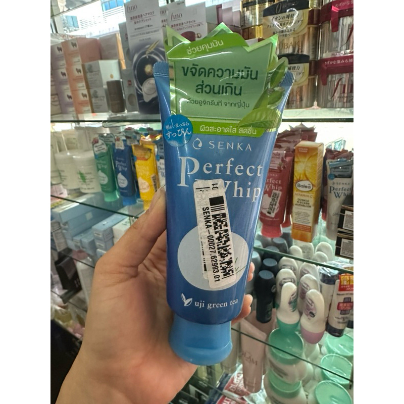 Senka Perfect Whip Fresh 100g วิปโฟมล้างหน้าสูตรควบคุมความมัน