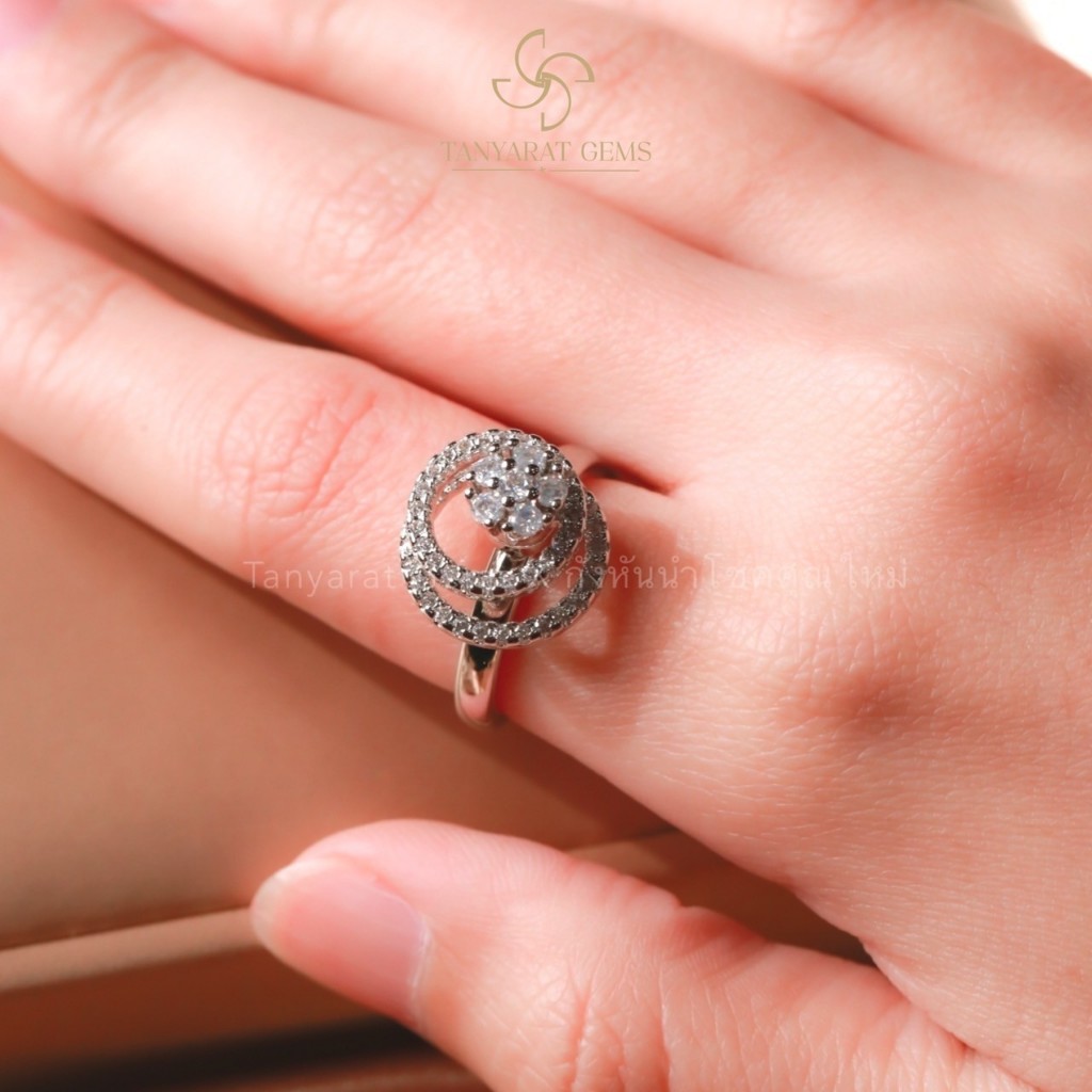 แหวนกงหัน กังหันหมุนได้ อินฟินิตี้ ของแท้ ปลุกเสก ฮ่องกง เครื่องประดับ ผู้หญิง