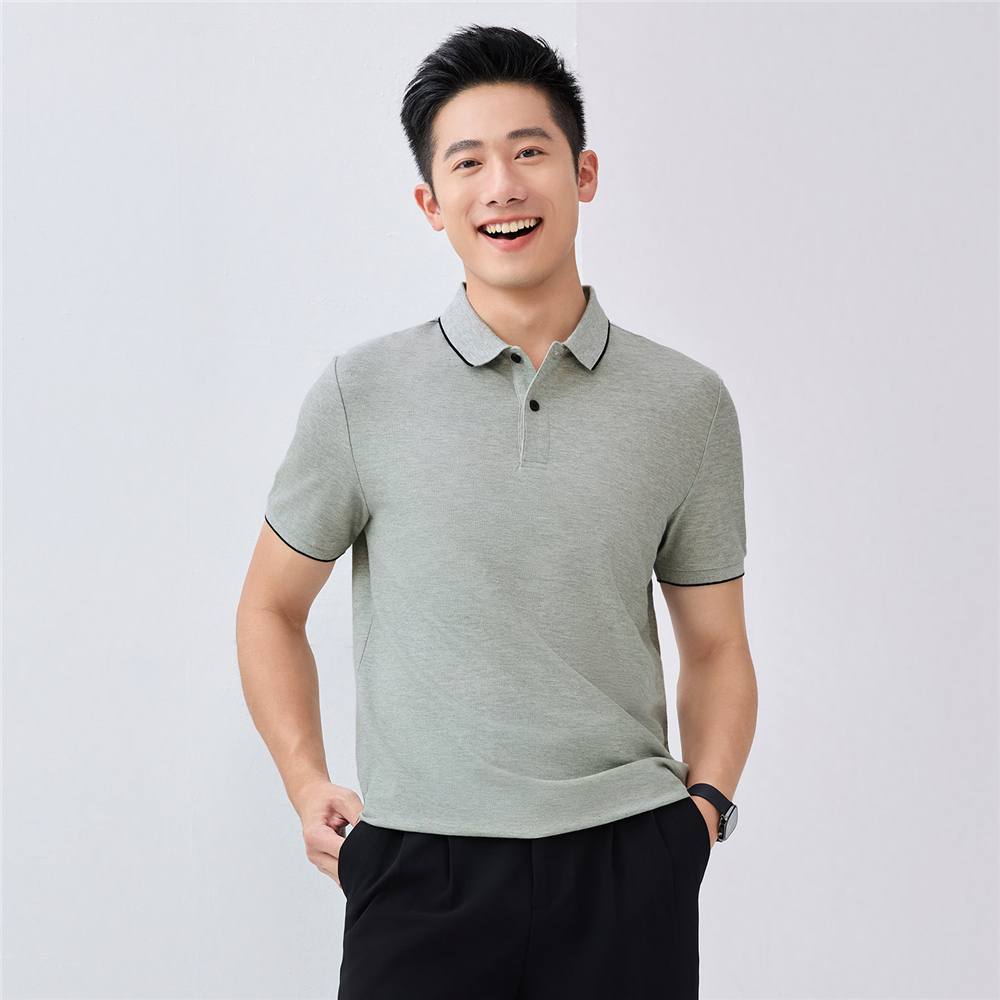 GIORDANO (Online Exclusive) เสื้อโปโลผู้ชาย Men's Cool Jade Polo 13013022 B2