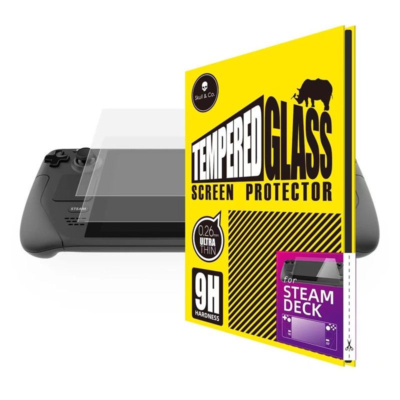 Skull & Co. Tempered Glass for Steam Deck/OLED (2 Pack)
