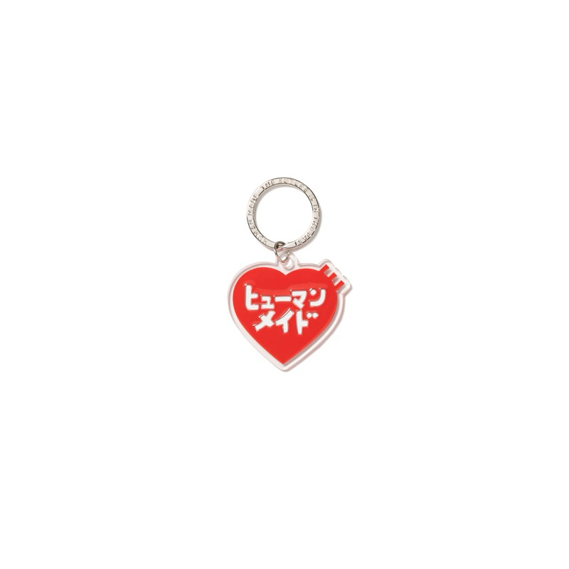 (พร้อมส่ง) พวงกุญแจ HUMAN MADE x KEIKO SOOTOME HEART KEYRING ของแท้