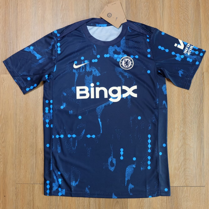 เสื้อฟุตบอล ทีม เชลซี เกรด AAA ปี 2024/25 เสื้อกีฬา Chelsea สีน้ำเงิน
