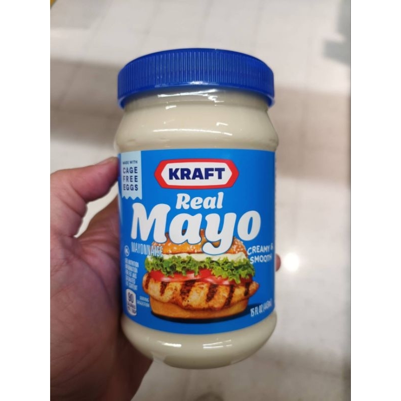 Kraft Real May 443 g.มายองเนส 443มล.