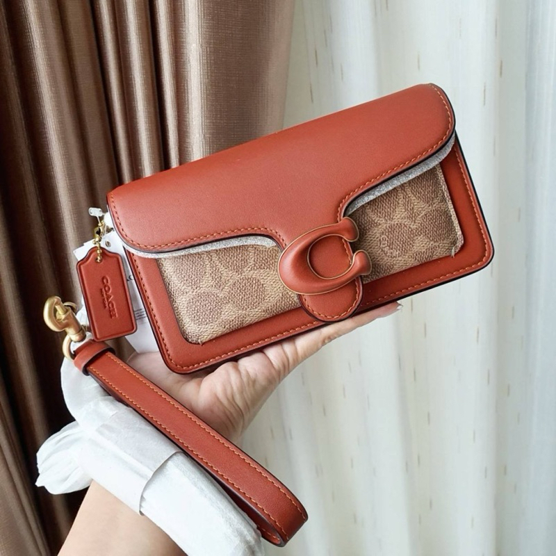 COACH CK025 Tabby Crossbody Wristlet In
