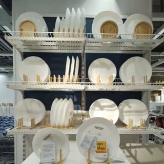 IKEA,แท้,ที่คว่ำจานไม้ไผ่อิเกีย,อีเกีย, ikea