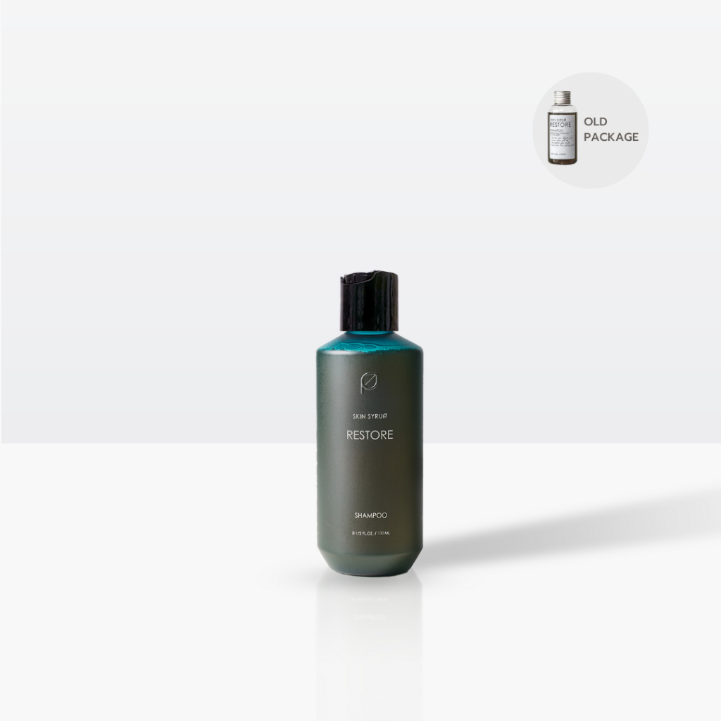 [NEW] Restore shampoo แชมพูลดผมร่วง Detoxสารเคมี ลดความมัน คืนความสมดุล ชะลอการเกิดผมหงอก
