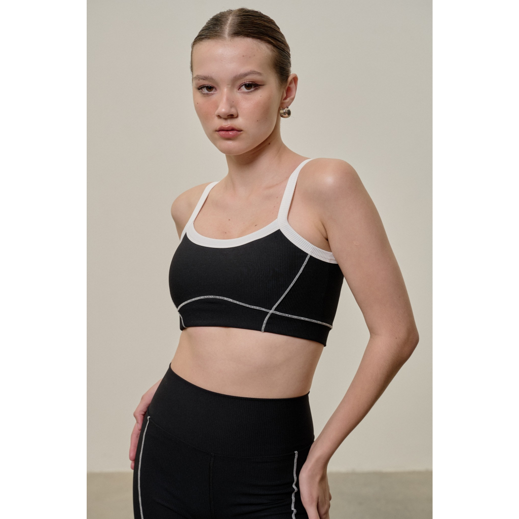 TOOCH - Contrast Ribbed Bra