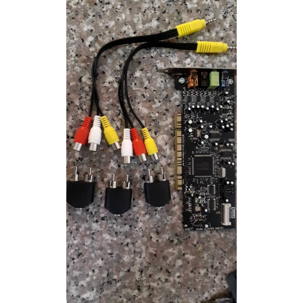 Sound Card Creative Sound Blaster Audigy SE 7.1 Sound Card  SB0570 PCI usedมือสอง