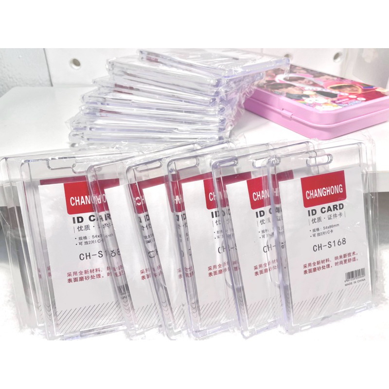 [พร้อมส่ง] เฟรมการ์ดอคริลิค ขนาด54*86มม.