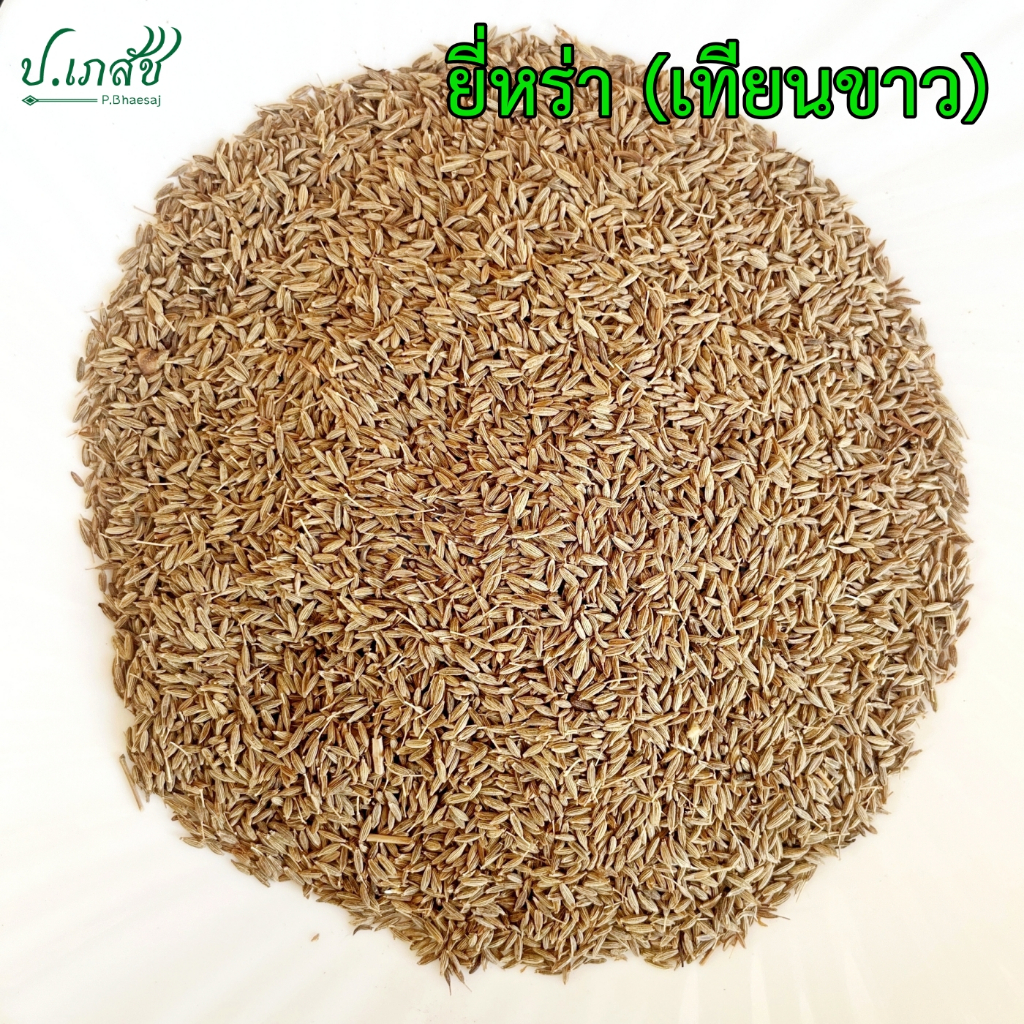 ยี่หร่า [50 / 100 กรัม] เทียนขาว ยี่หร่าแห้ง เมล็ดยี่หร่า Cumin Seeds Caraway Seed