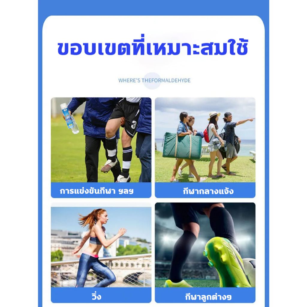 （ซื้อ 3 แถม 1）คูลลิ่งบอดี้สเปรย์ สเปรย์เย็นๆ ฉีดตัว คลายร้อน เย็นเร็ว เย็นทันใจ เหมือนเข้าห้องแอร์ 360ML - รูปที่ 4