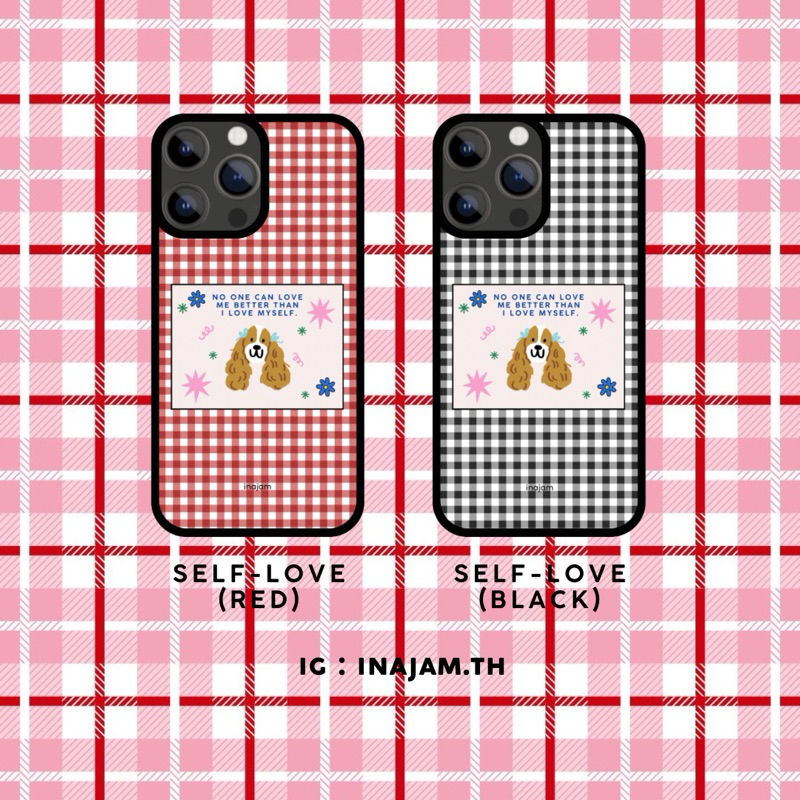 เคสไอโฟนแบรนด์ Inajam Collection Self-Love