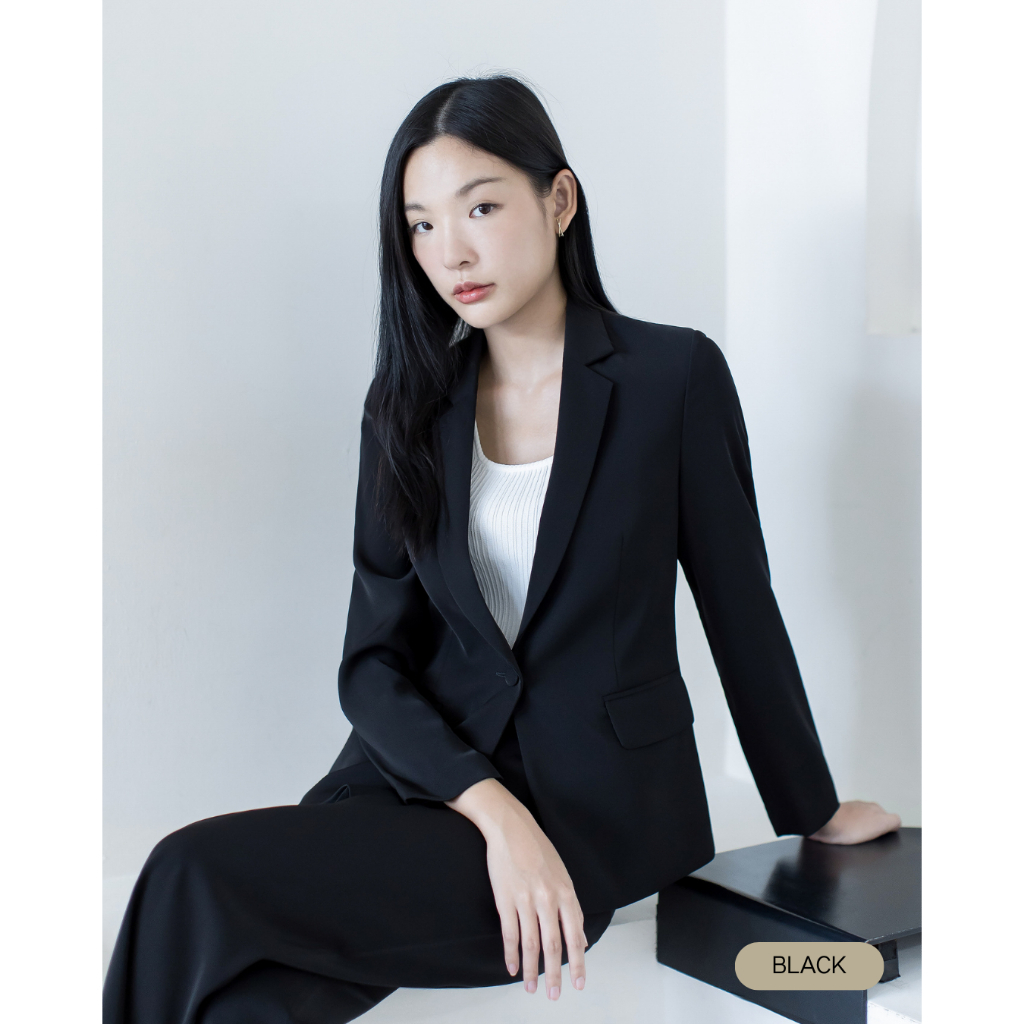 AIRI -  QUINN BLAZER สูทแขนยาว / เบลเซอร์แขนยาว | 6 Color (**New Color**)