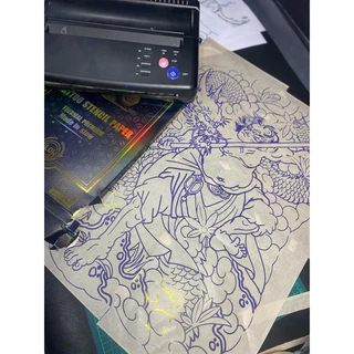 SLOW TATTOO STENCIL PAPER กระดาษลอกลายใช้กับเครื่องลอกลาย(ลอกมือได้)