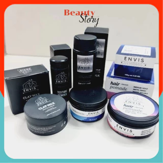 Envis Hair Pomade (เอ็นวิส) ปอมเมทเซ็ตผม/ แป้งเซ็ตผม TEXRURE POWOER / สเปรย์ยกโคน GROOMING SPRAY จัดทรงผม ใช้ดีอยู่ทรง