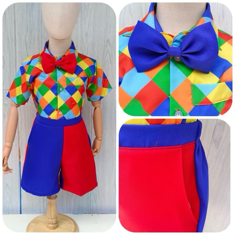 ชุดแหยมเด็ก แหยมชาย ชุดย้อนยุค ชุดงานวัด มะริงกิงกอง #nid - รูปที่ 6