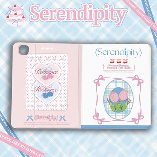 💥พร้อมส่ง💥เคสไอแพด Air7 Air8 Air13 Gen12 ที่ใส่ปากกา Bow cherry flowers case iPad กันกระแทก Gen11/10
