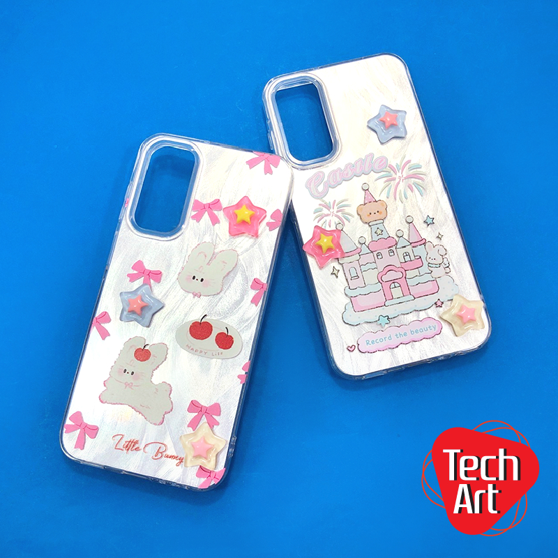 เคสโทรศัพท์มือถือขนนก OpA15 A16 A17 A3(4g) A38(4g) A3x A5/A92020 Reno12 Vv V40 V40lite Y12/Y17 Y19s(