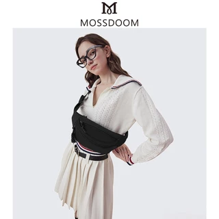 MOSSDOOM Klassy Waist Bag กระเป๋าคาดอกผู้หญิง สะดวกสบาย สีมินิมอล ลุคเท่ๆ