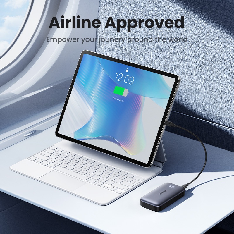 UGREEN Power Bank แบตสำรอง 10000mAh 30W (1C+1A) พาวเวอร์แบงค์ชาร์จเร็ว Mini Fast Charging รุ่น 25185 - รูปที่ 5