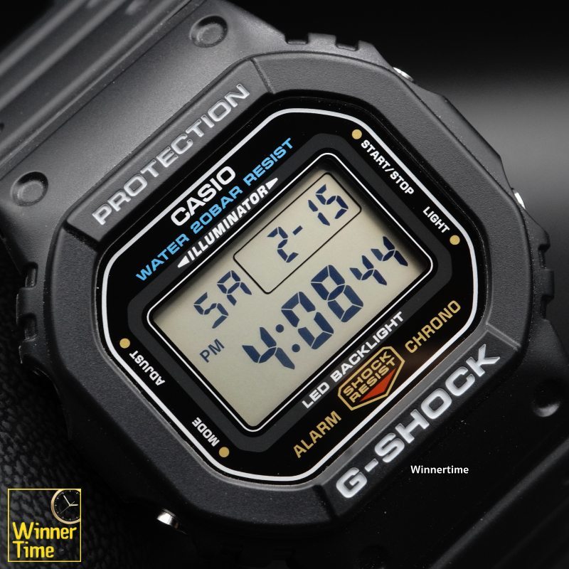 นาฬิกาCASIO G-SHOCK ดิจิตอล ซีรีส์ 5600 รุ่น DW-5600UE-1DR