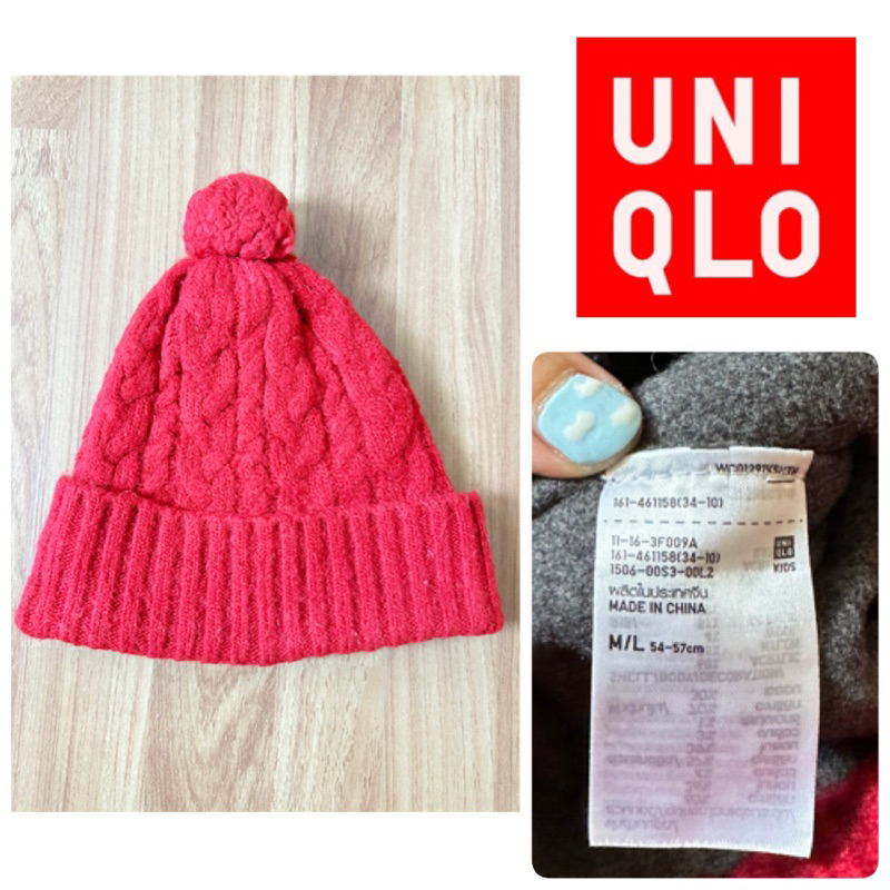 หมวก Heattech เเบรนด์ Uniqlo