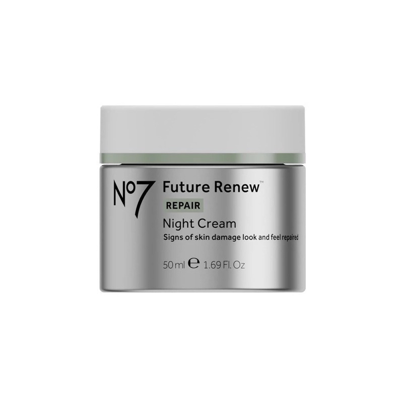 No7 Future Renew Repair Night Cream 50Ml. นัมเบอร์เซเว่น ฟิวเจอร์ รีนิว รีแพร์ ไนท์ ครีม 50 มล.