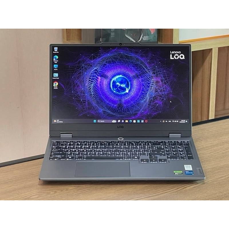 Lenovo LOQ 15IRX9 i5-13450HX SSD512GB RAM24GB RTX 4050 (6GB GDDR6) 105 Watt TGP เครื่องใหม่ตัวโชว์อุ