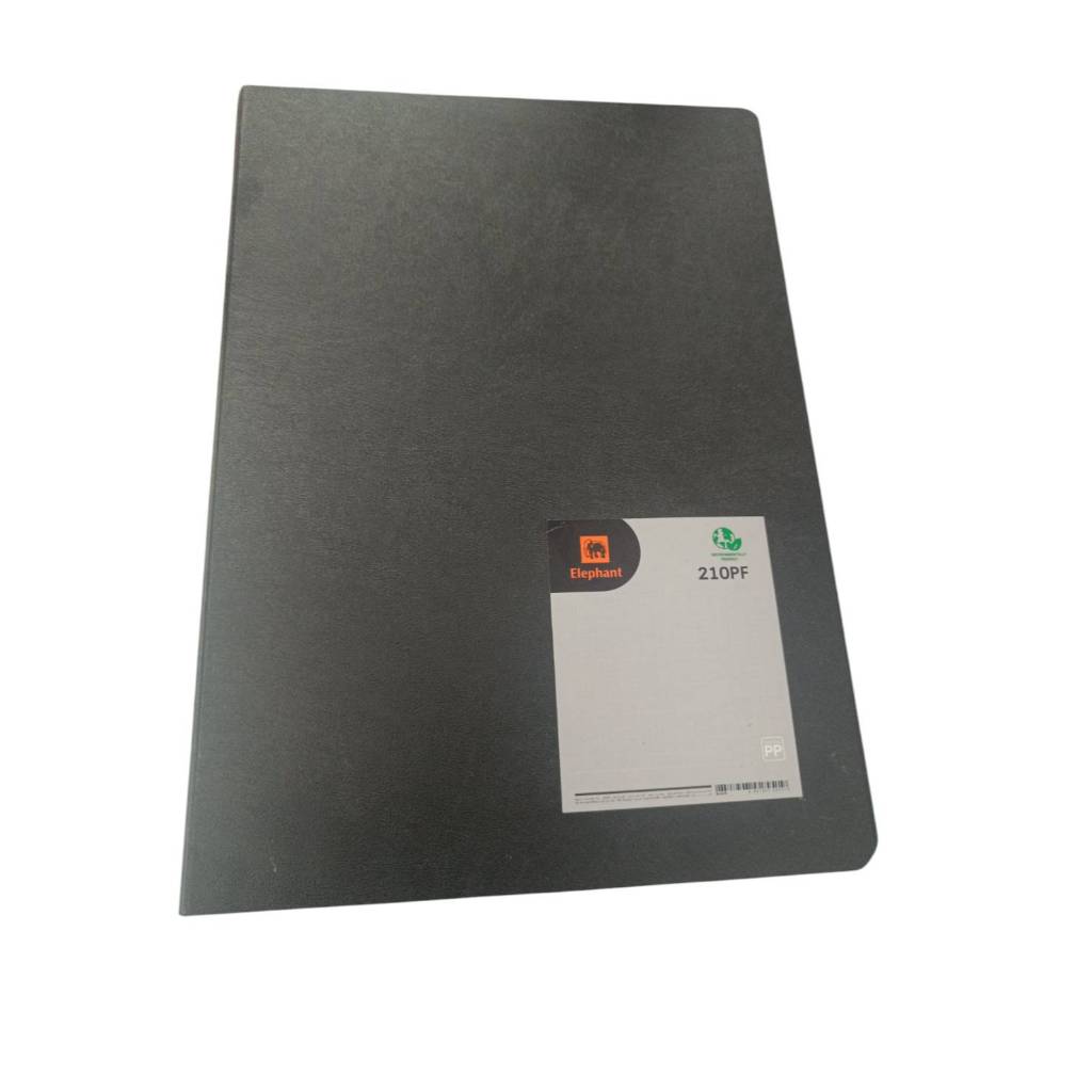แฟ้ม 2 ห่วง ตราช้าง 210PF เอฟ4