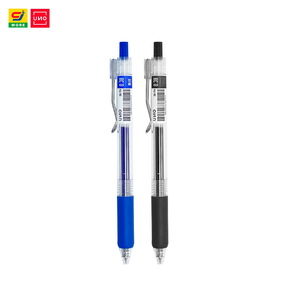 UNO ปากกาหมึกเจล เขียนลื่น ขนาด 0.38mm  รุ่น 25