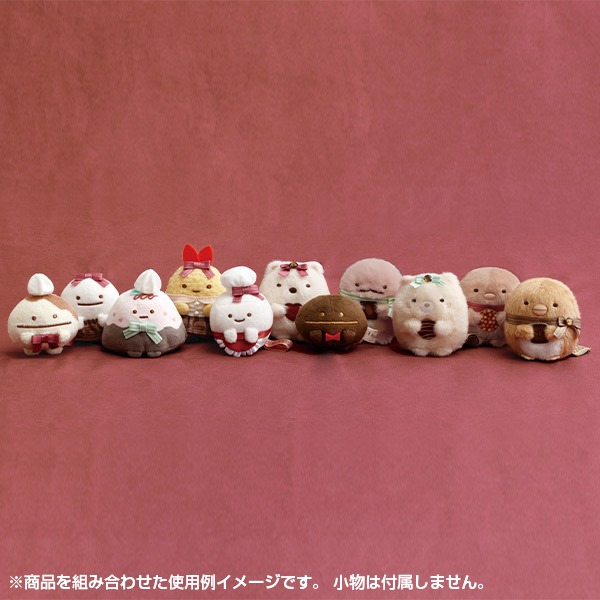 ตุ๊กตาตัวเล็ก Sumikko Gurashi - Chocolate Fair at Sumikko Cafe ไซส์ SS มี 5 แบบให้เลือก