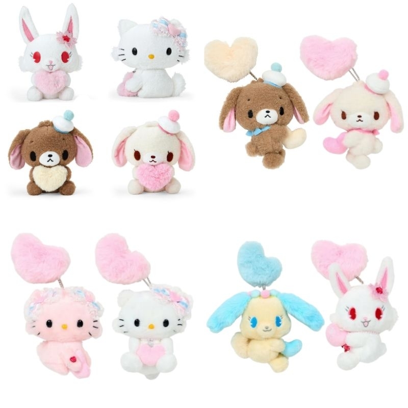 💕พวงกุญแจ ตุ๊กตา sanrio sugarbunnies jewelpet charmmy kitty สินค้านำเข้าจากประเทศญี่ปุ่นแท้100%💕