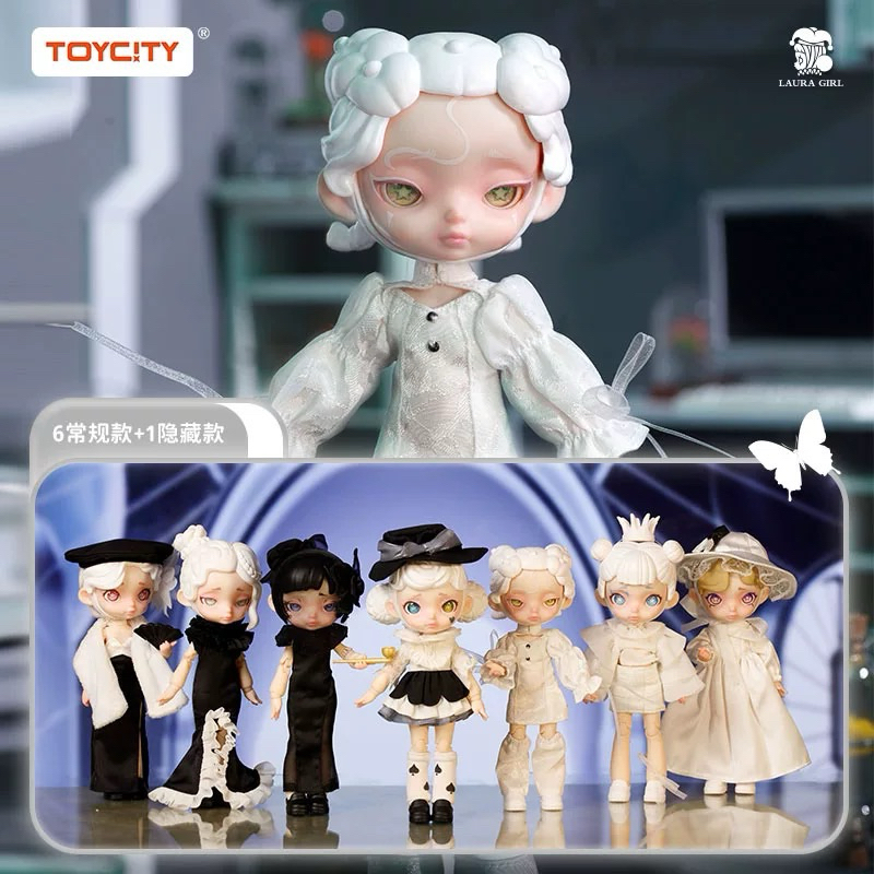 💥สินค้าพร้อมส่ง💥 กล่องสุ่ม LAURA BJD Black and White Spectrum