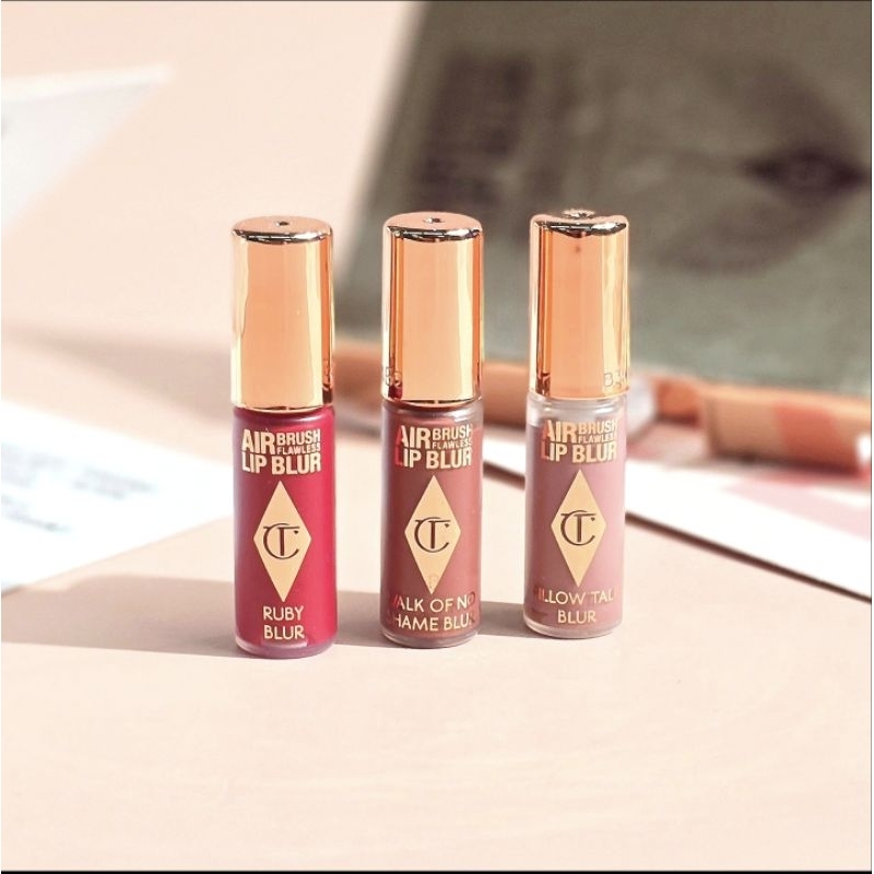 เหลือ 153.- (30WOW200) CHARLOTTE TILBURY Lip Blur 1 ml. ป้ายไทย