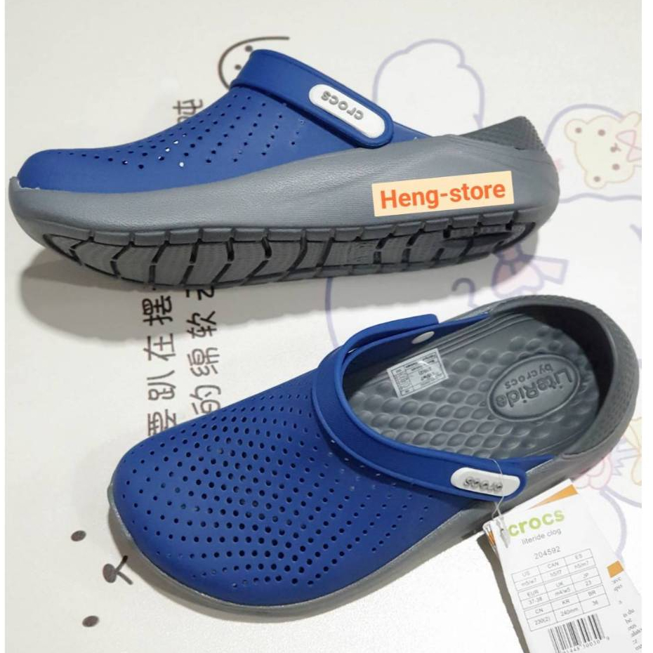 รองเท้าเเตะ Crocs size M4 - M11 (36-46) Crocs Lite Ride💯🔥 ผลิตจากยางอย่างดีนิ่มเบาไม่ลื่น พร้อมส่ง