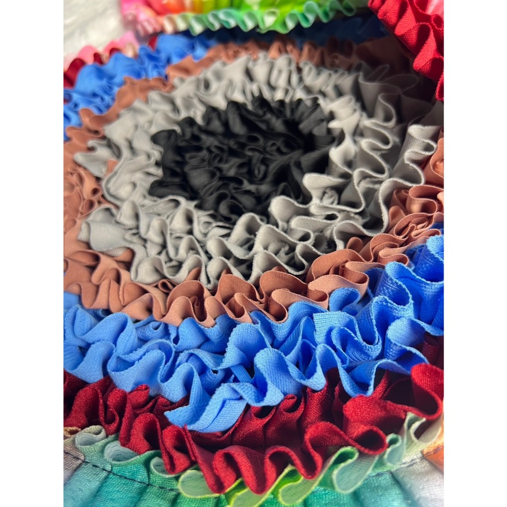 พรมเช็คเท้า สินค้าชุมชน ตัดเย็บเองแบบภูมิปัญญาชาวบ้าน🧶 - รูปที่ 5