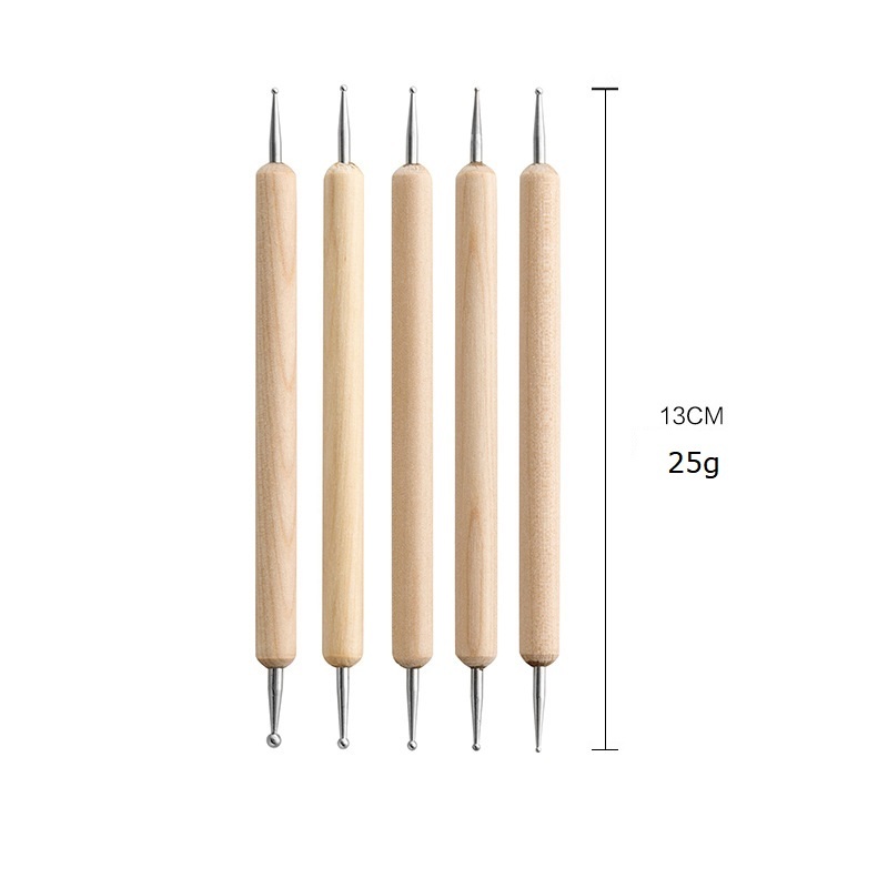 เครื่องมือปั้น 8/11/24/35/36/51 ชิ้น ใช้ปั้นดินเหนียว งานเครื่องปั้นดินเผา สร้างโมเดล ดินน้ำมัน แกะสลักไม้ แกะโฟม โพลิเม - รูปที่ 6