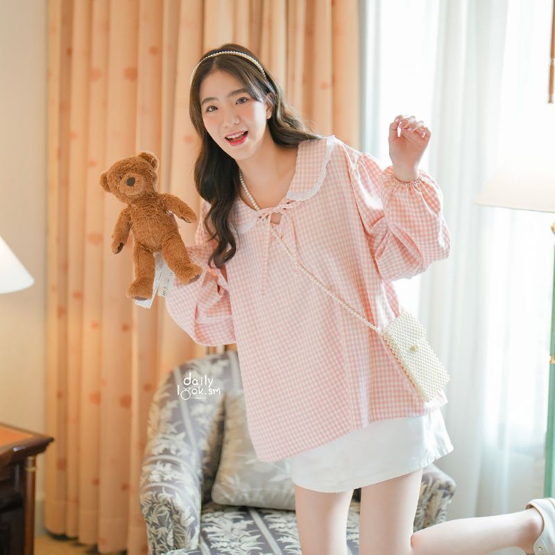 Daifuku top ร้าน dailylook.sm เสื้อ oversize