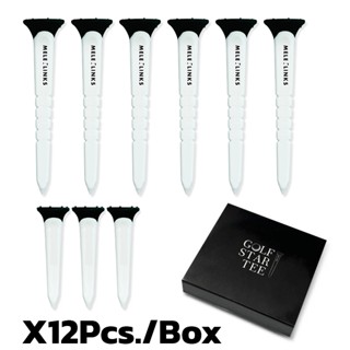 (PGM GOLF) 12Pcs. X Golf Star Tee ทีตั้งลูกกอล์ฟ ขนาด 79mm /…