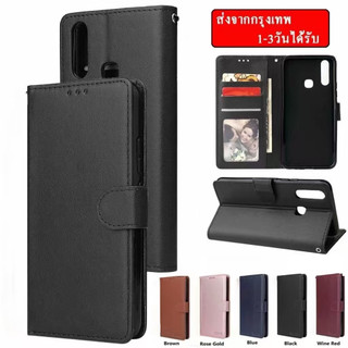 เคสฝาพับ มีล็อค สำหรับ Huawei Y6S Y6 2019 Y6P Y7pro Y9 2019 Y7 2018 Y7 2019 Nova5T Nova3i เคสกระเป๋ามีแม่เหล็ก
