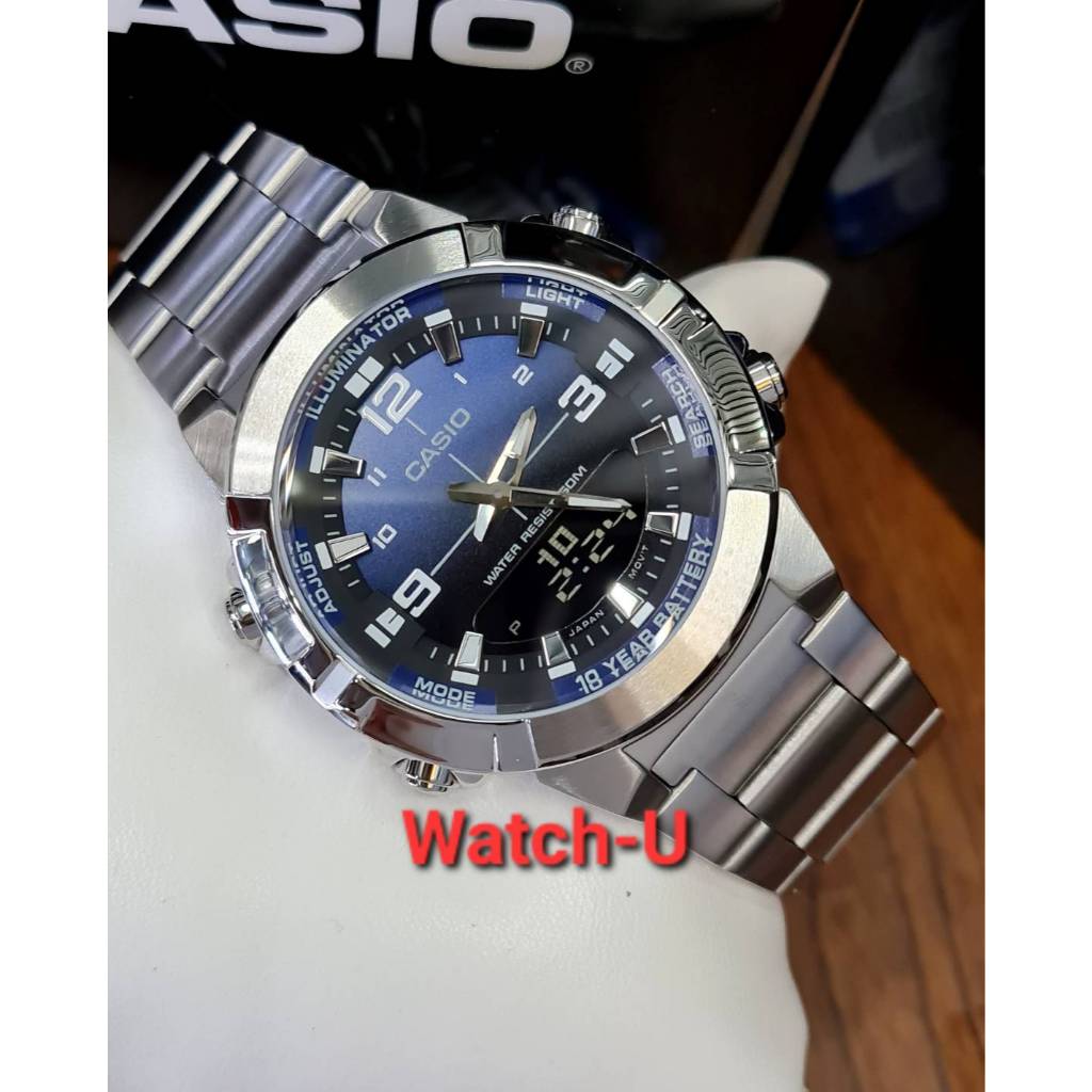 Casio Standard นาฬิกาข้อมือผู้ชาย AMW-870 รุ่น AMW-870DA-2A1 / AMW-870DA-2A1VDF