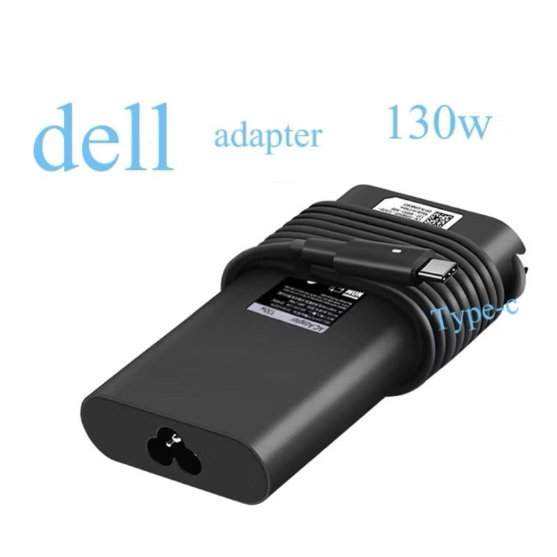 Dell Adapter เทคโนโลยี PD 130W 20V 6.5A Type C USB C Notebook Laptop อะแดปเตอร์ โน็ตบุ๊ค แล็ปท็อป XP