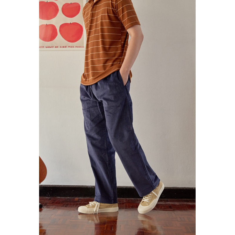 กางเกงขายาวเอวยางยืด ทรงกระบอก Brother Pants มี 10 สี - รูปที่ 5